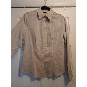 A.N.A. Beige button down shirt